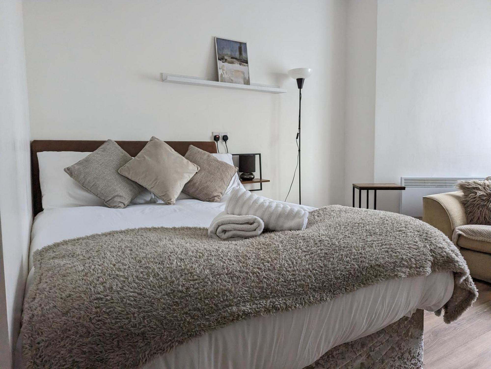 Serene 1 Bedroom Flat In Roath カーディフ エクステリア 写真